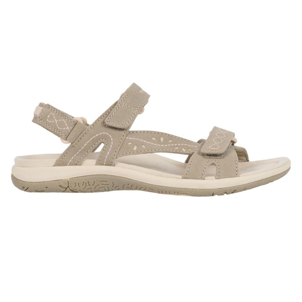 Trespass Womens/Ladies Naia Suede Cushioned Sandals / Taupe